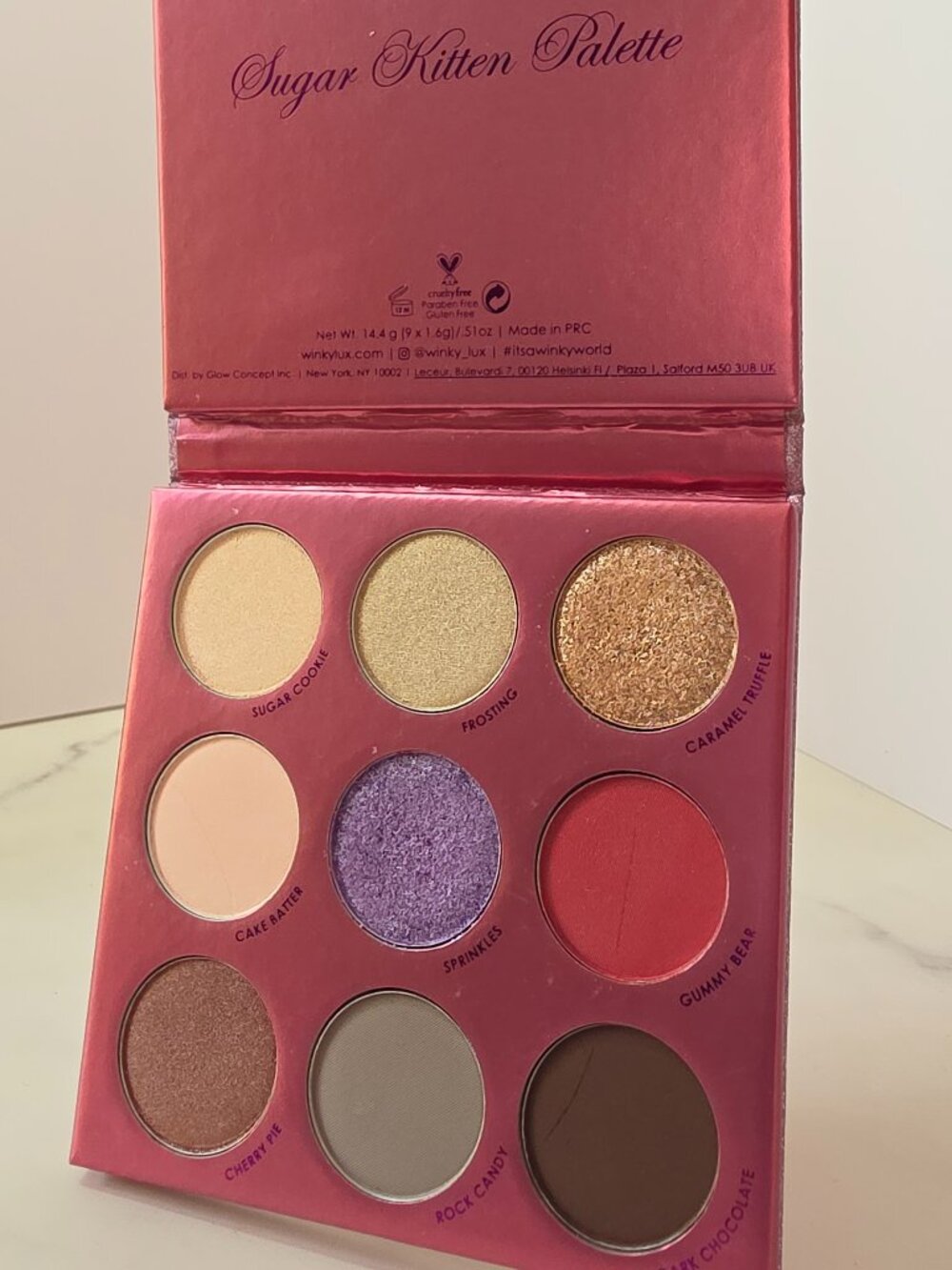 WINKY LUX Sugar Kitten Palette Eyeshadow NEW
